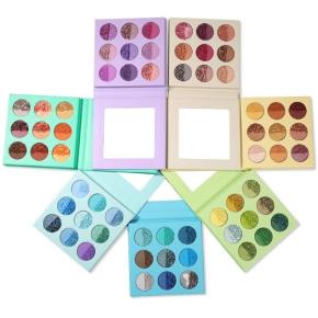 Colorful  9 Color Eyeshadow Palette Supplier