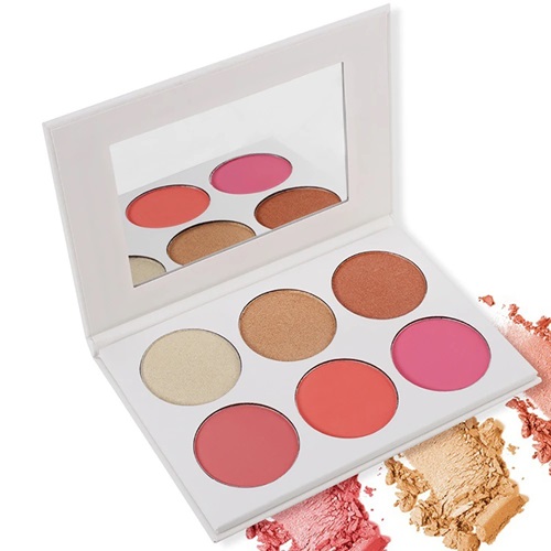 6 Color Blush Shimmer Matte